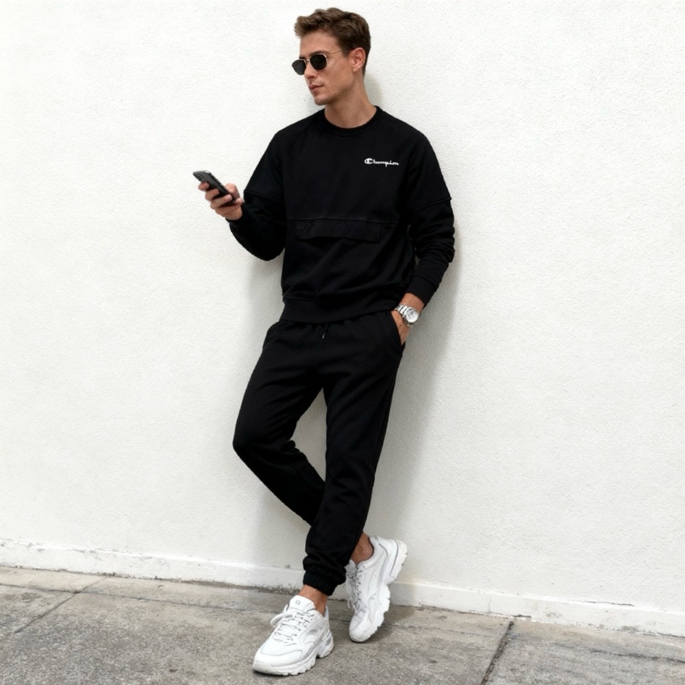 Champion fleece top M